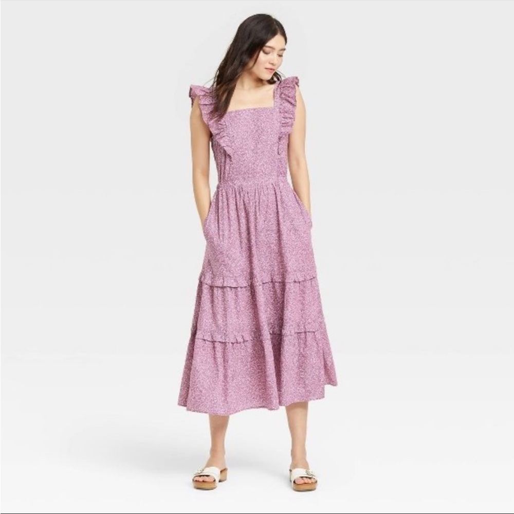 Universal Thread Flutter Sleeveless Dress